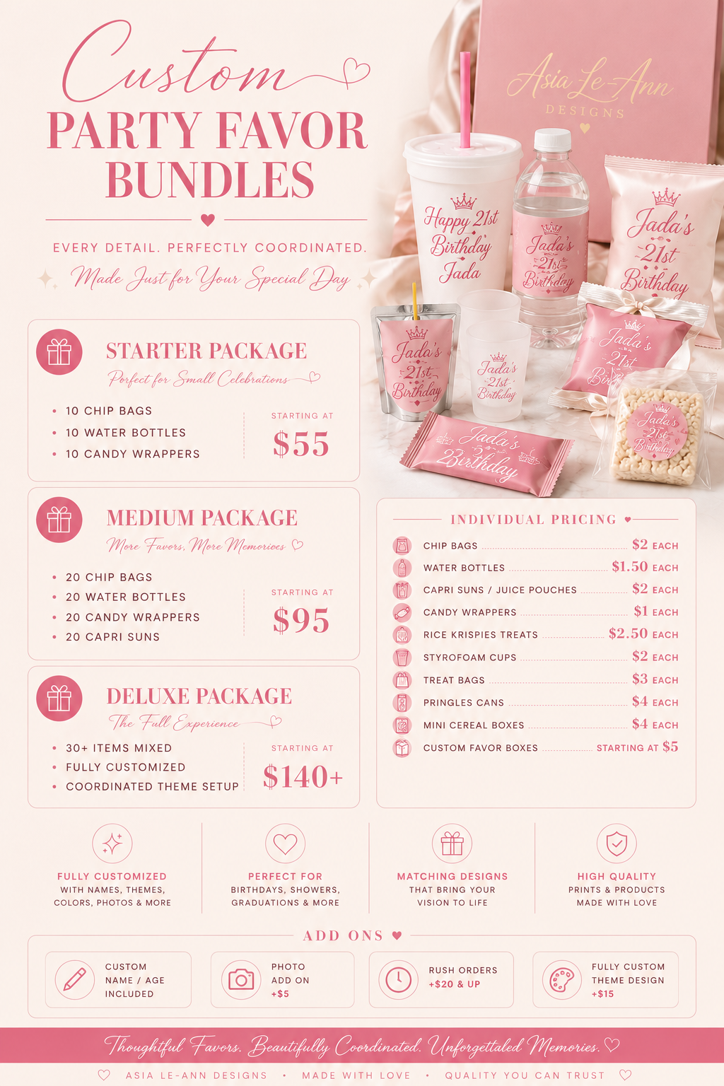 Party Favor Bundle ✨