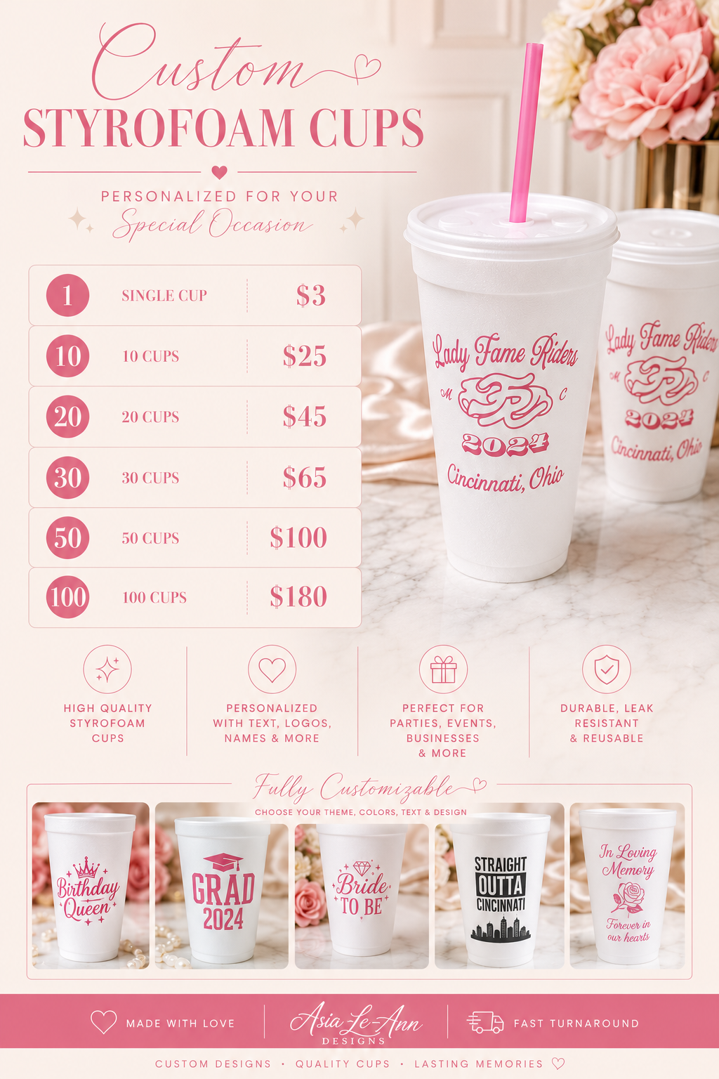 Styrofoam Cups